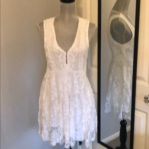 White Free people dress
